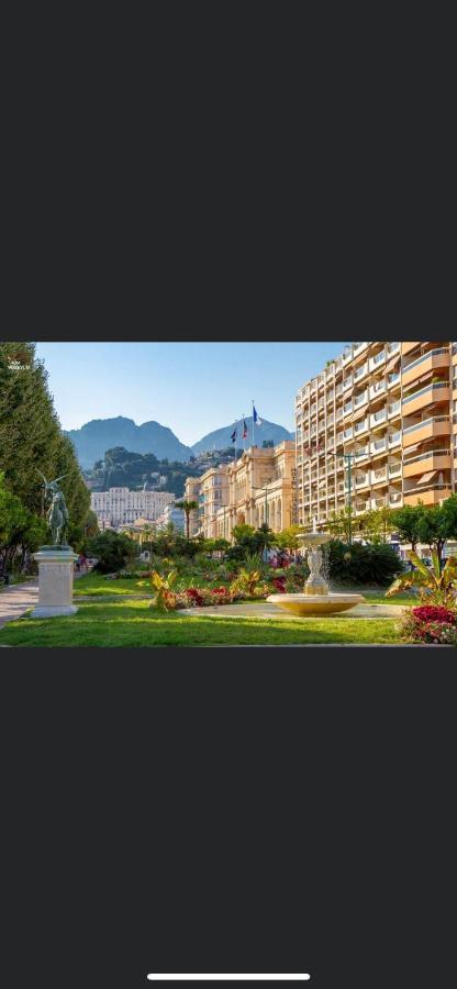 Menton Centre Vue Imprenable Sur Mer Et Jardin Bioves Eksteriør billede