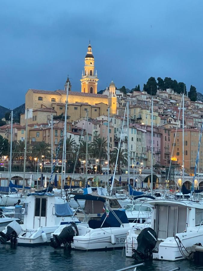 Menton Centre Vue Imprenable Sur Mer Et Jardin Bioves Eksteriør billede