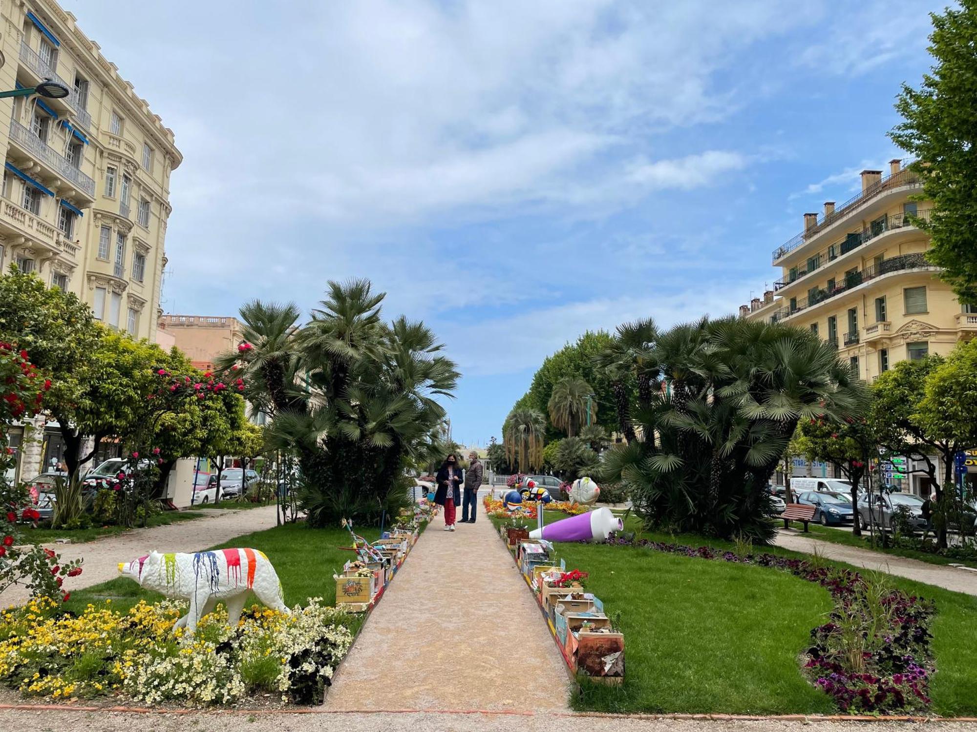 Menton Centre Vue Imprenable Sur Mer Et Jardin Bioves Eksteriør billede