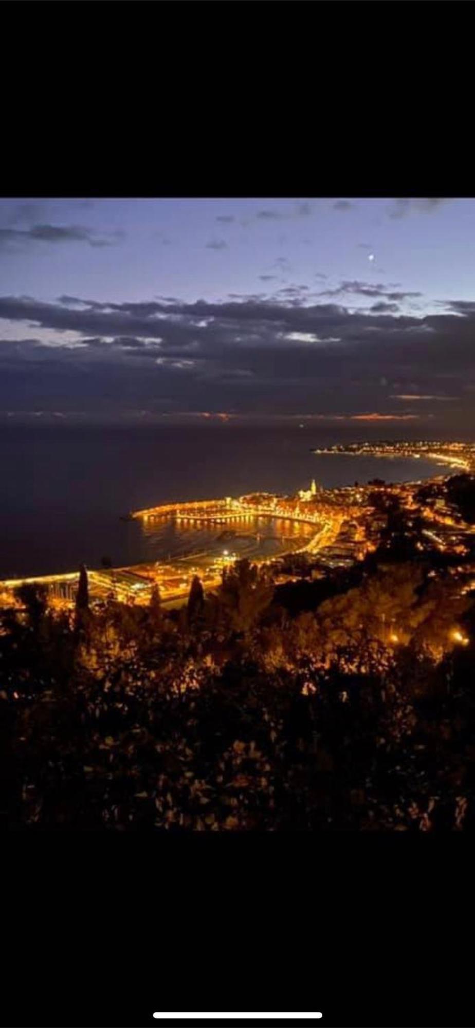 Menton Centre Vue Imprenable Sur Mer Et Jardin Bioves Eksteriør billede