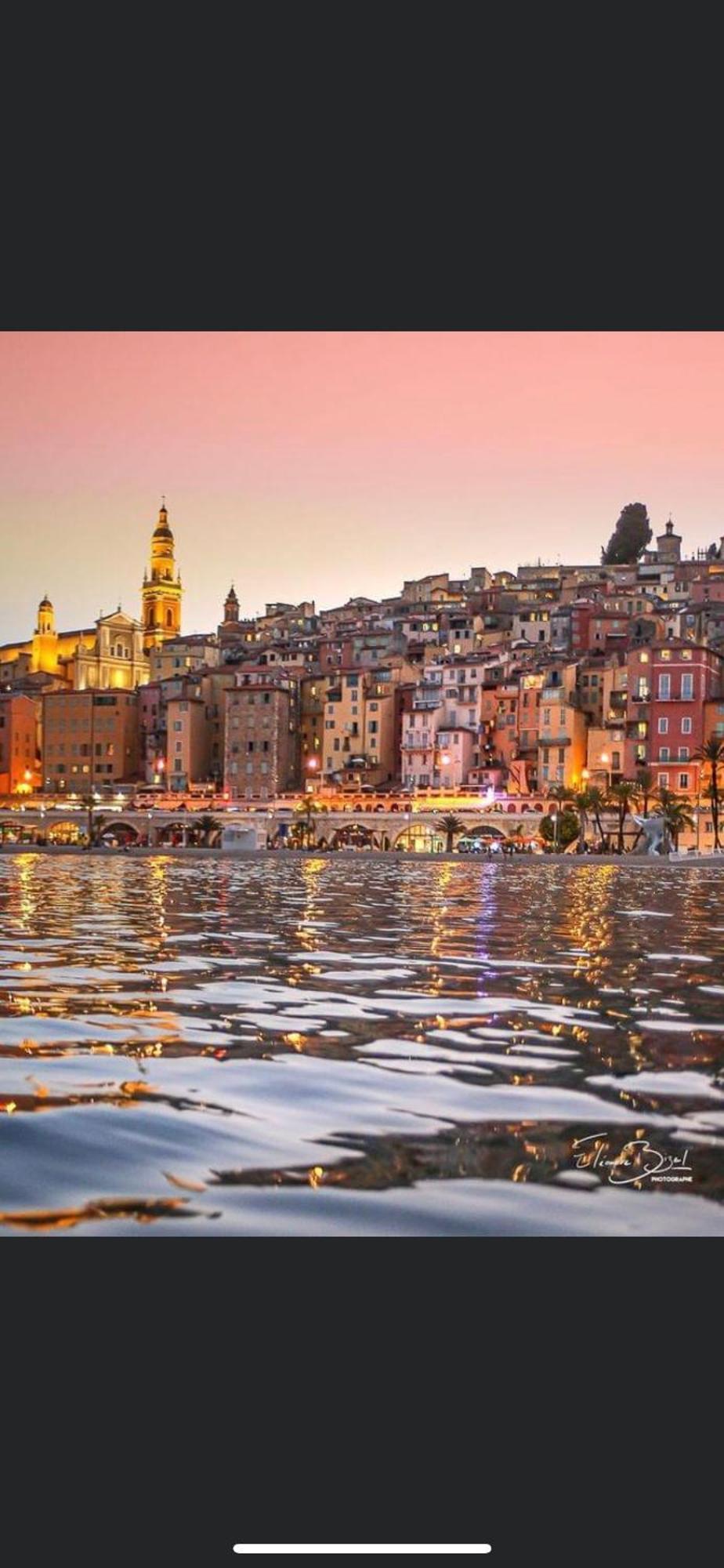 Menton Centre Vue Imprenable Sur Mer Et Jardin Bioves Eksteriør billede