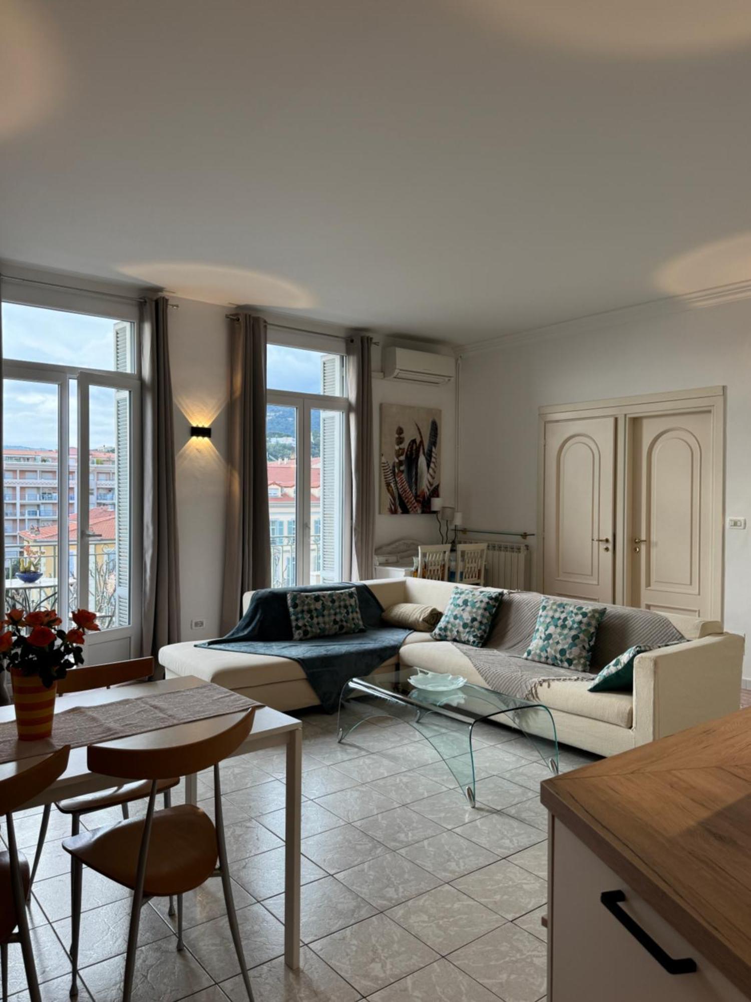 Menton Centre Vue Imprenable Sur Mer Et Jardin Bioves Eksteriør billede