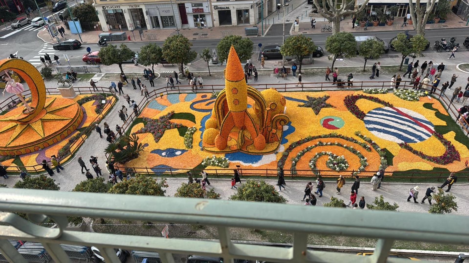 Menton Centre Vue Imprenable Sur Mer Et Jardin Bioves Eksteriør billede